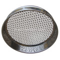 Tamis d'essai standard en métal perforé galvanisé / inox